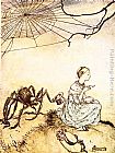 Mother Goose Little Miss Muffet by Arthur Rackham